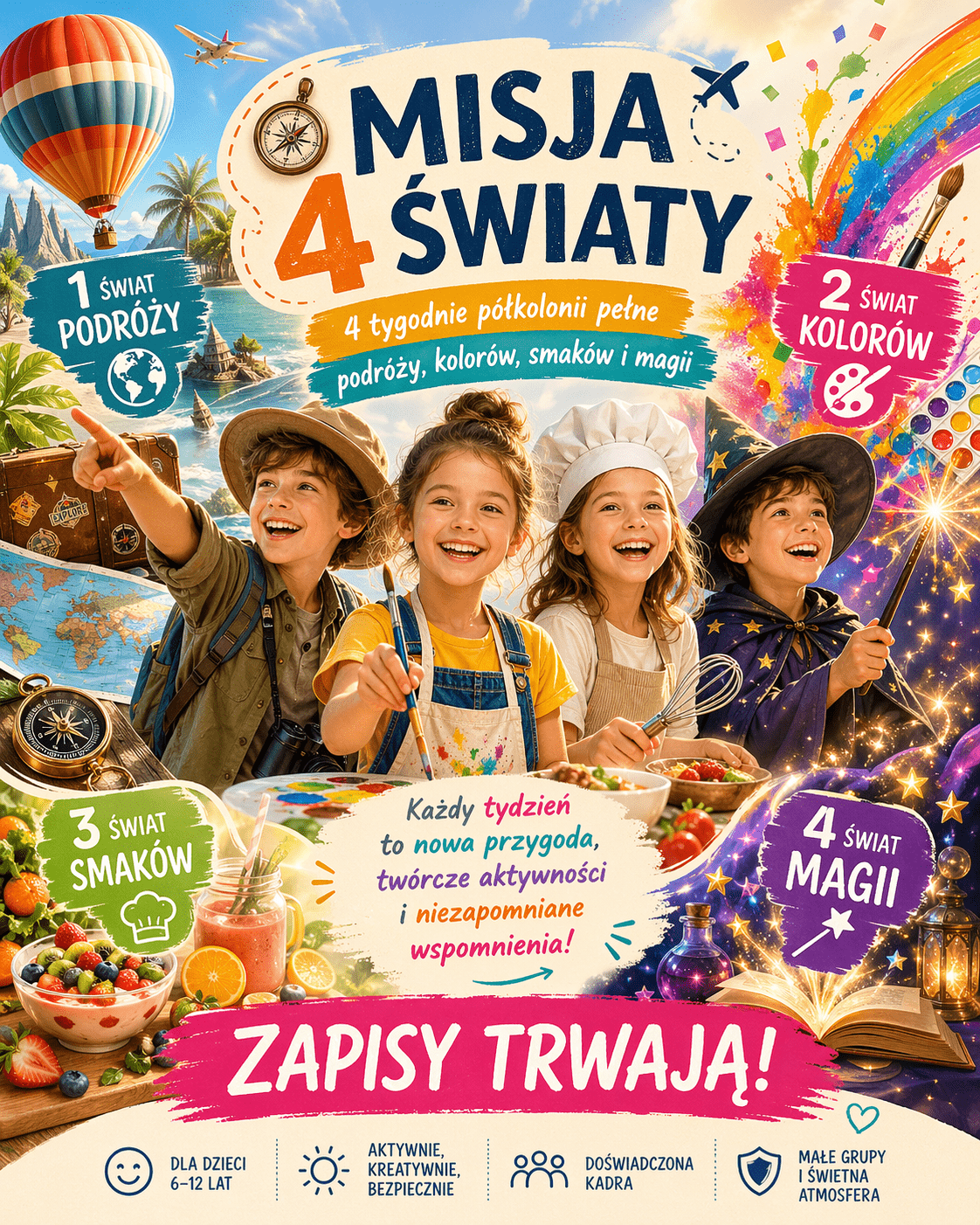 Ulotka Półkolonie Da Vinci 2026